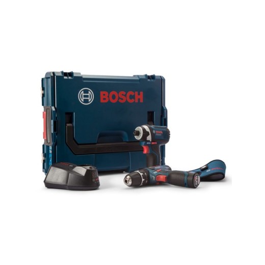 BOSCH GSB 10.8-2LI + ΚΑΤΣΑΒΙΔΙ ΜΠΑΤΑΡΙΑΣ GDR 10.8-LI + LBOXX + (2X2.0ΑH) (06019B697F)